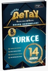 Zeka Küpü Yayınları 8. Sınıf Pisagor Detay 14`lü Türkçe Branş Denemesi - Zeka Küpü Yayınları
