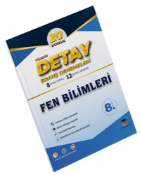 Zeka Küpü Yayınları 8. Sınıf Pisagor Detay Fen Bilimleri 20`Lİ Branş Denemesi - Zeka Küpü Yayınları
