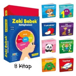 Zeki Bebek Kütüphanesi 8`li Set 6-24 Ay - Yükselen Zeka Yayınları