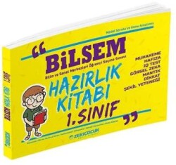 Zekiçocuk Eğitici Kitaplar 1. Sınıf Bilsem Hazırlık Kitabı - Zekiçocuk Eğitici Kitaplar