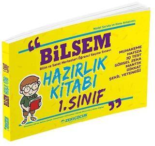 Zekiçocuk Eğitici Kitaplar 1. Sınıf Bilsem Hazırlık Kitabı - 1