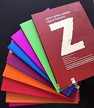 Zenith KPSS A Hukuk Seti 9 Kitap Takım - 1