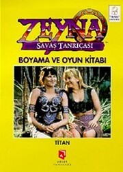 Zeyna Savaş Tanrıçası Boyama ve Oyun Kitabı : Titan - Aksoy Yayıncılık