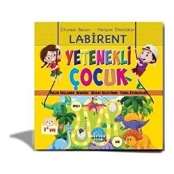 Zihinsel Beceri Gelişim Etkinlikleri Labirent Yetenekli Çocuk 3 - Safkan Kids