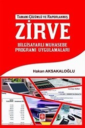Zirve Bilgisayarlı Muhasebe Programı Uygulamaları - Ekin Basım Yayın