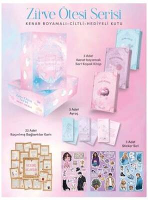 Zirve Ötesi Serisi Yan Boyamalı 3 Kitap Kutulu Set - 1