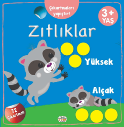 Zıtlıklar Yüksek - Alçak Çıkartmaları Yapıştır - 0-6 Yaş Yayınları