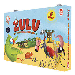 Zulu ile Bir Madagaskar Macerası - Set 5 Kitap Takım - 1